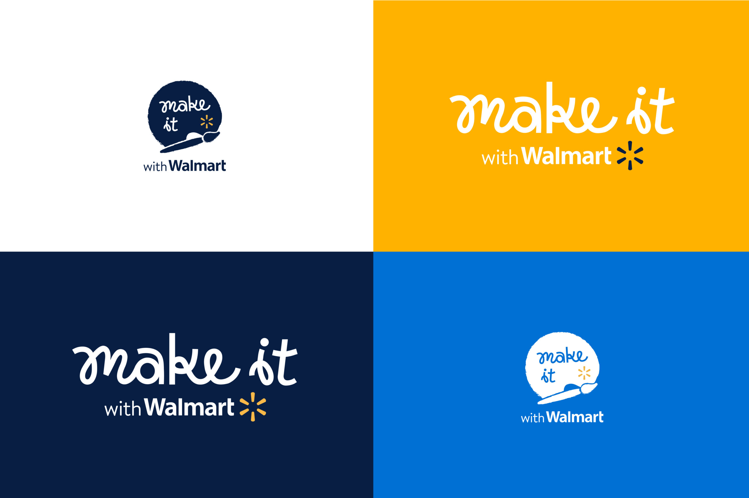 Walmart branding visual identity
