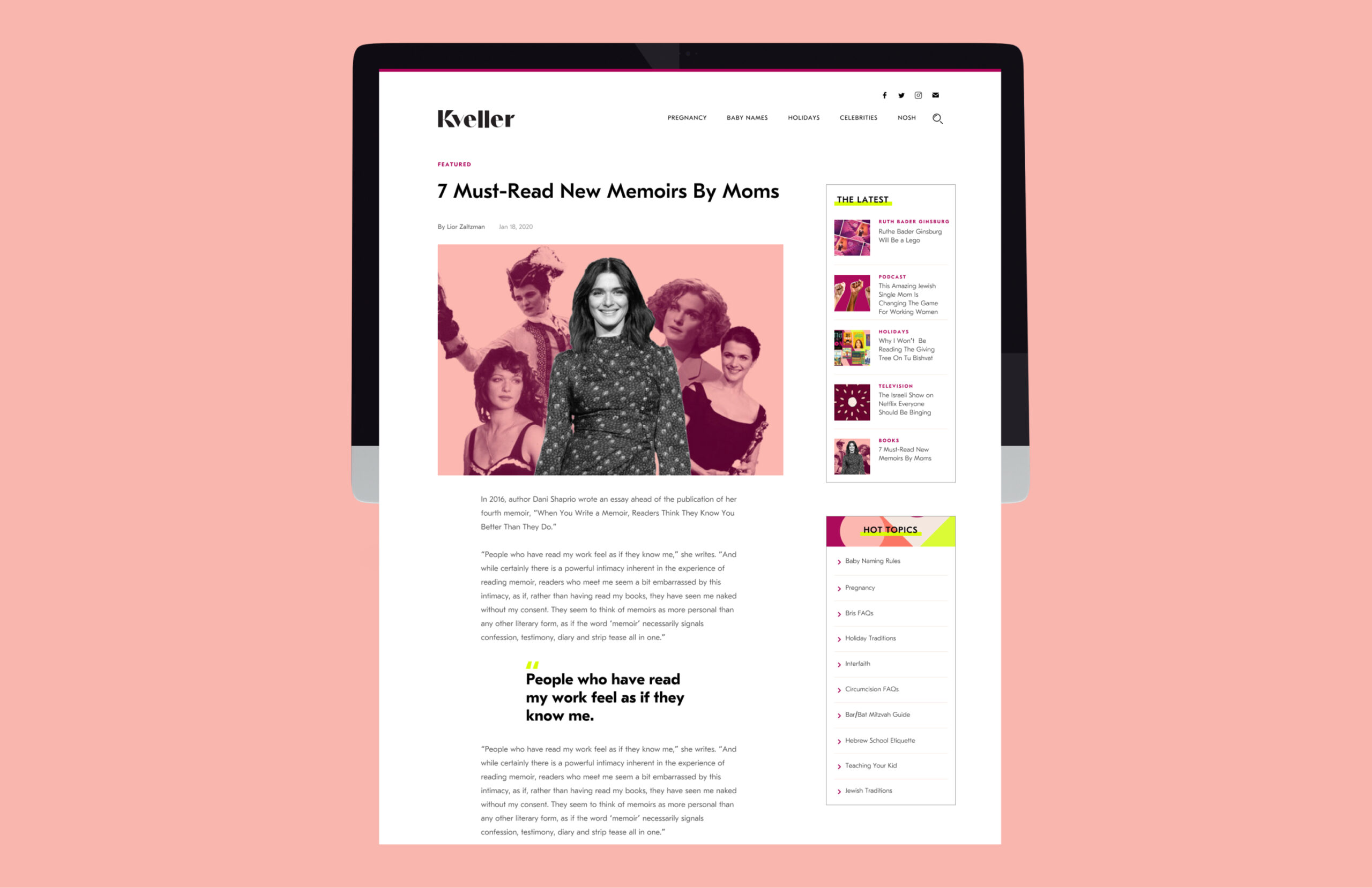 Kveller ecommerce ux ui design