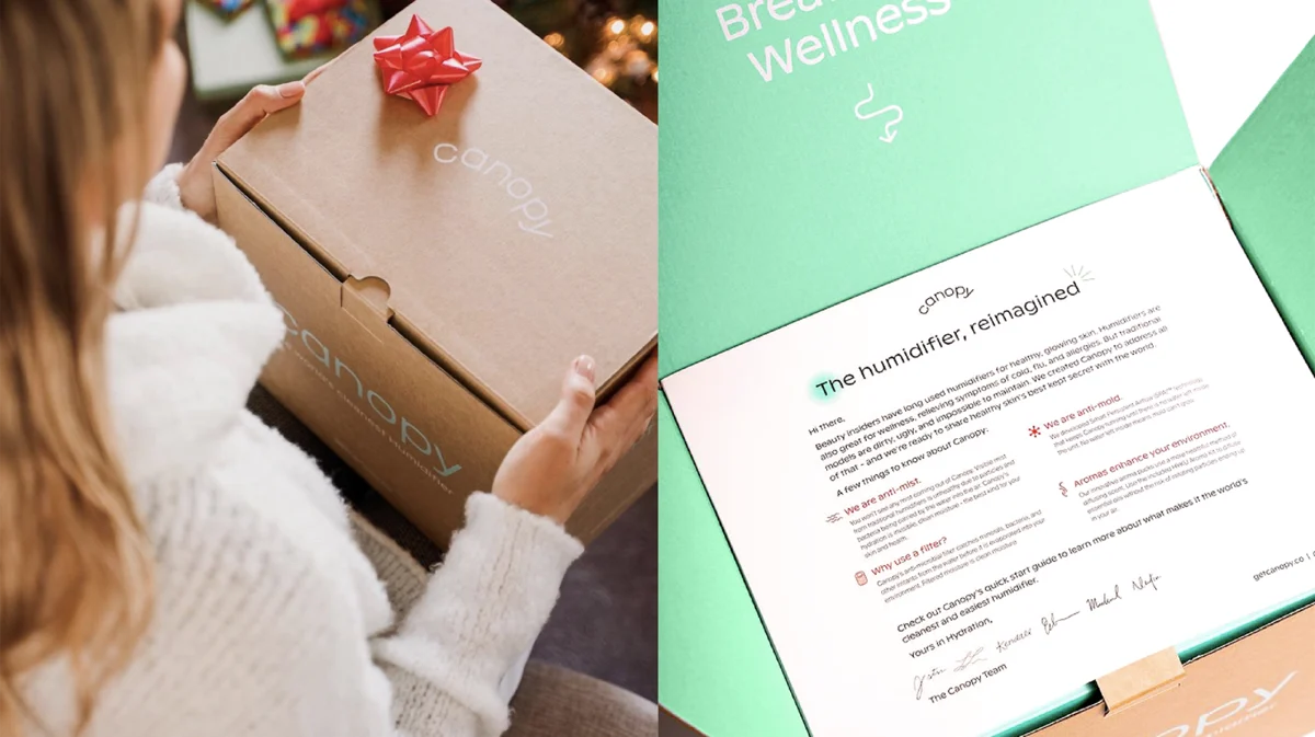 Canopy packaging design